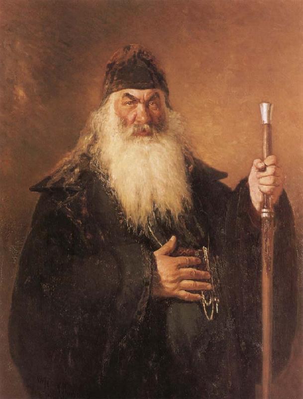 Ilya Repin Archidiacre France oil painting art